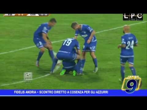 Fidelis Andria | Scontro diretto a Cosenza per gli azzurri