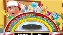 World Music With Manny - Handy Manny Game Video - Disney Junior Games