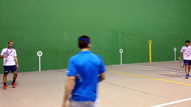 Frontenis honor Rivas vs Molareño 2ª partida set 1