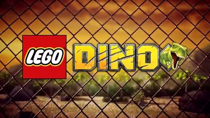 Lego DINO DEFENSE HQ 5887 Stop Motion Build Review