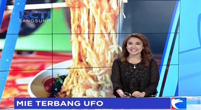 Mangkuk Terbuat dari Bakso, Mie Ayam Ini Bisa Terbang Layaknya UFO