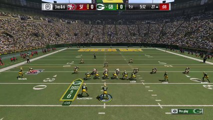 TD Cobb vs San Francisco Madden NFL 17