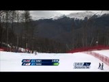 Women's Giant Slalom 2nd Run Sitting | Alpine skiing | Sochi 2014 Paralympics