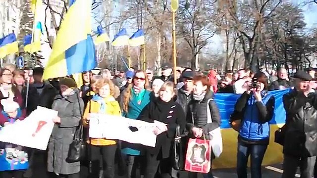 Краматорськ вийшов на мітинг ЗА БЛОКАДУ!