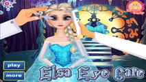 Disney Princess Elsa Frozen in Elsa Eye Care Gameplay