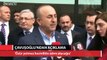 Çavuşoğlu: Özür yetmez kesinlikle adım atacağız