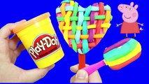 Play Doh Peppa Pig Ice Cream Rainbow Stop Motion Play Dough Peppa Pig Ice Cream Play-Doh