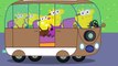 Pigs in Ninja Turtles Costumes Wheels on the Bus go round and round Kindergarten Nursery R