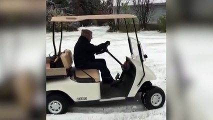 Ella es 'la abuela derrape': 91 años y a lo loco en la nieve