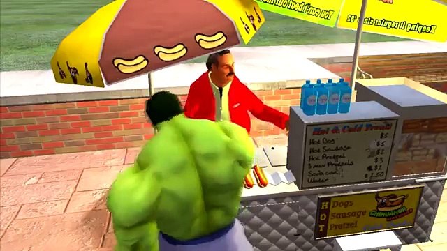 Hulk & Spiderman & Mickey Mouse Superhero Friends and Ambulance Cars Colors Nursery Rhymes