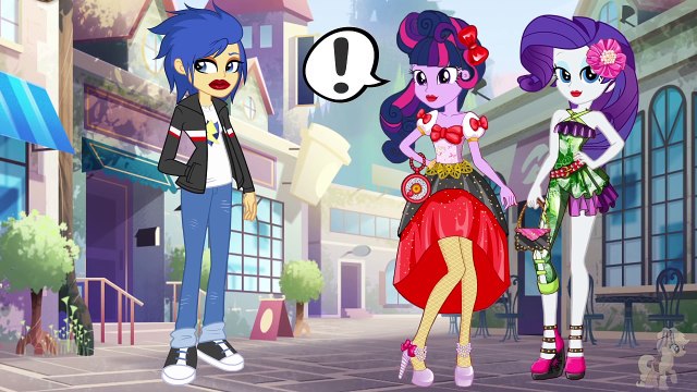My Little Pony MLP Equestria Girls Transforms with Animation LIPSTICK PRANK Funny Story Real Life