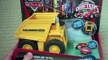 DISNEY PIXAR CARS COLOSSUS XXL DUMP TRUCK EATS MICRO DRIFTERS!!