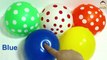 5 Colours Water Wet Balloons - Learn Colors Balloon Nursery Rhymes Compilation, Daddy Fing