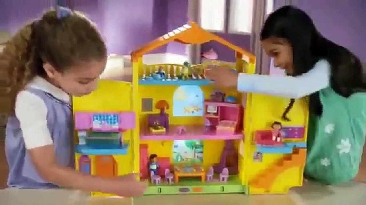Dora Window Surprises Dollhouse - Dora the Explorer - Fisher Price - Mattel