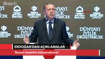 Erdoğan: Bunun bedelini ödeyeceksin