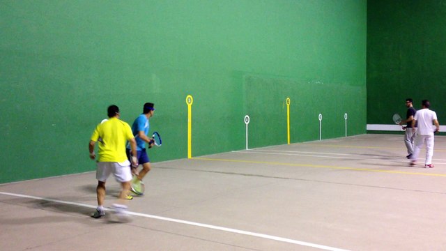 Frontenis honor Rivas vs Molareño 3ª partida set 2