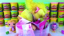 GIANT RAPUNZEL Surprise Egg Play Doh - Disney Tangled Toys Key Chain Palace Pets