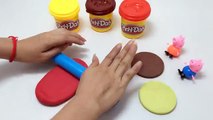 Play Doh - Peppa Pig Watching Make Pizza - Play Doh Food How to Make Play Doh Pizza