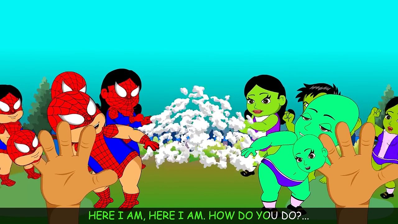 Finger Family Rhymes Hulk Vs Green hulk Finger Family Epic Rap Battle | Incredible Hulk