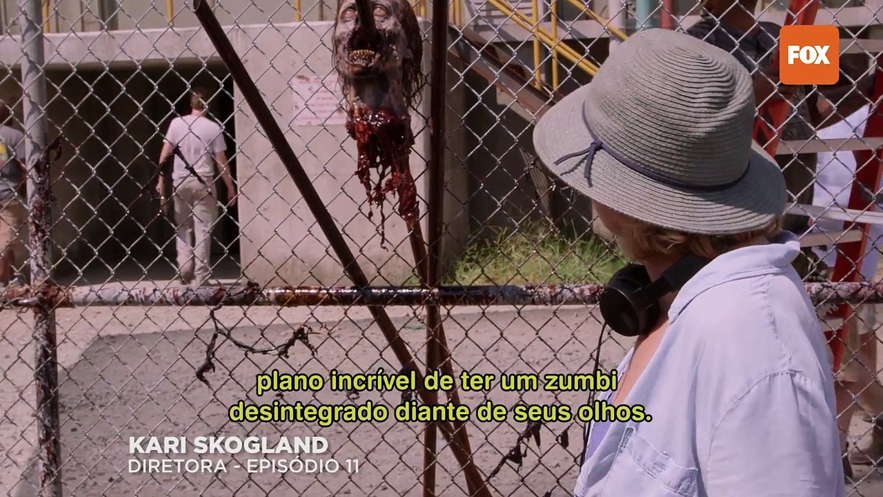 The Walking Dead 7ª Temporada - Making Of do Episódio 11 - "Hostiles and Calamities" (LEGENDADO)