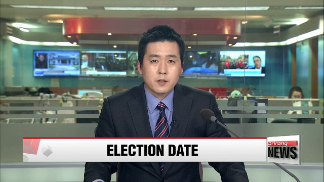 Acting president Hwang says election date to be decided this week