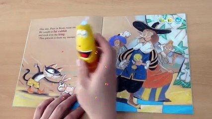 Larva Reading Pen  Puss in Boots  Fun Larva Product  Play with Larva