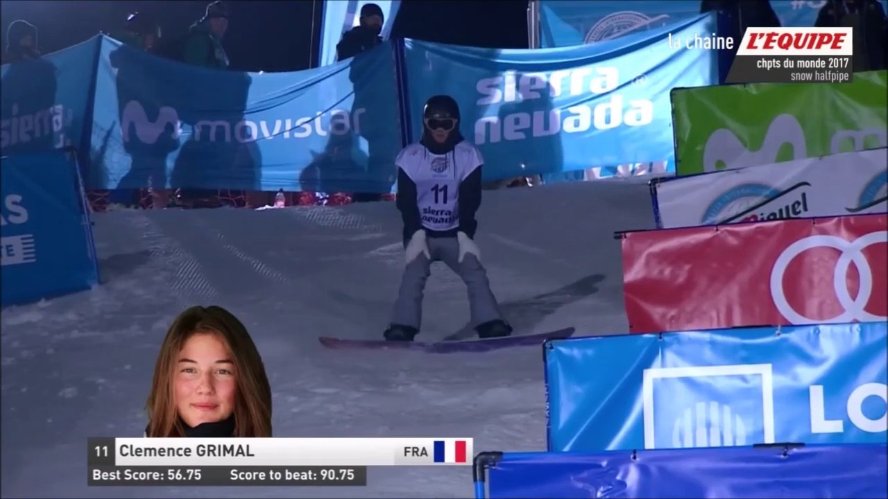 ChM 2017 freestyle et snowboard à Sierra Nevada, finales du snowboard halfpipe, 11 mars 2017