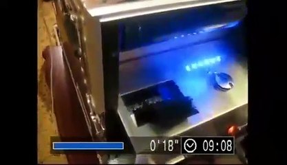 decapage des billets de banque vert ou noirs