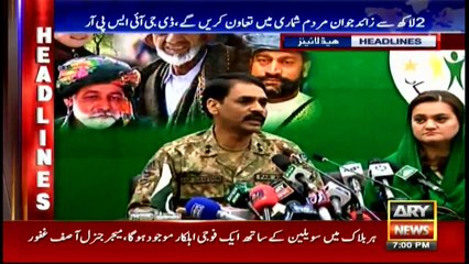 Headlines 1900 12th March 2017