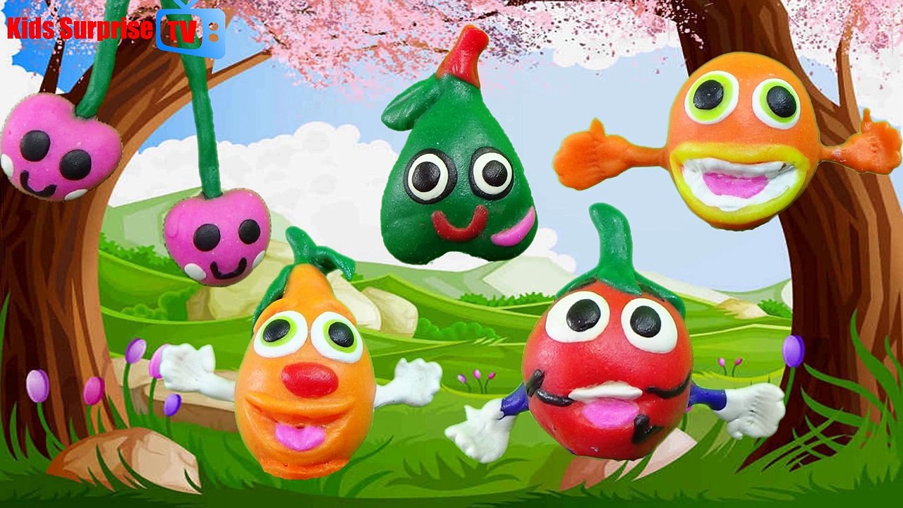 Fruits And Vegetables Finger Family Nursery Rhyme Song For Children