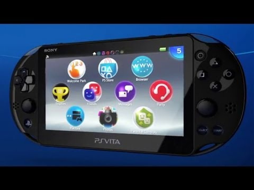 Découvrez la toute nouvelle PlayStation Vita !