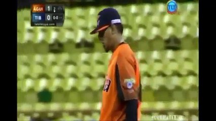 Diego Ricol: La victoria 20 de Tiburones en la 2016-2017 en la LVBP