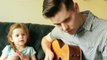 Wow Little cute girl singing with Father.She got awesome voice Must Watch