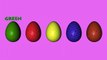 New Learn Colours with Surprise Eggs and a Smarties Rainbow! Part 2