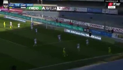 Sergio Pellissier Goal - Chievo	2-0	Empoli 12.03.2017