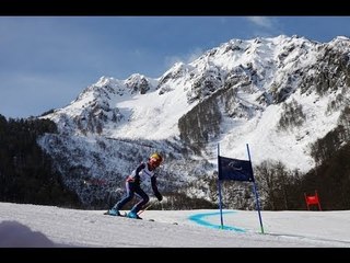 Millie Knight (2nd run)| Women's giant slalom visually impaired | Alpine skiing | Sochi 2014