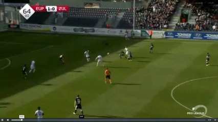 Leye Goal - Eupen vs Zulte-Waregem  1-1  12.03.2017 (HD)
