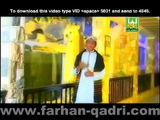 Munjho Mustafa  Pak - Farhan Ali Qadri 2010 New Naat HD