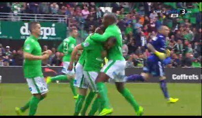 Loic Perrin Goal HD - St Etienne 2-2 Metz  - 12.03.2017