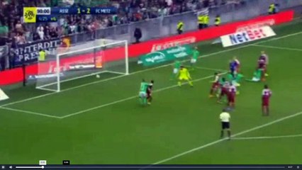 Perrin  Goal - Saint-Etienne vs Mets 2-2  12.03.2017 (HD)