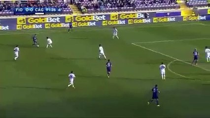 1-0 Nikola Kalinic Amazing Goal HD - Fiorentina vs Cagliari - Serie A - 12.03.2017