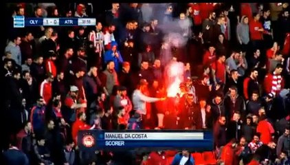 Goal da Costa M. (1-0) Olympiakos Piraeus vs Atromitos