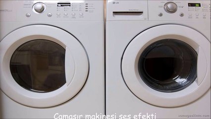 Çamaşır makinesi ses efekti