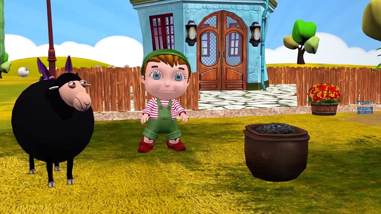 Frozen Ba Ba Black Sheep Nursery Rhymes | Frozen 3D Cartoon Rhymes for Children | Kids Fro