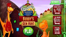 DINOSAUR TRAIN Buddys Gem Hunt Cartoon Animation PBS Kids Game Play For Kids