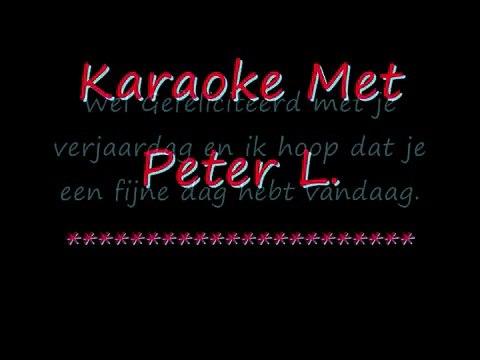 Er is er een jarig en dat ben jij ik wens je een fijne verjaardag liefs Anita Rokven