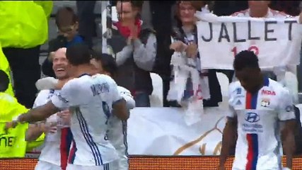 Jallet GOAL (1:0) Lyon vs Toulouse
