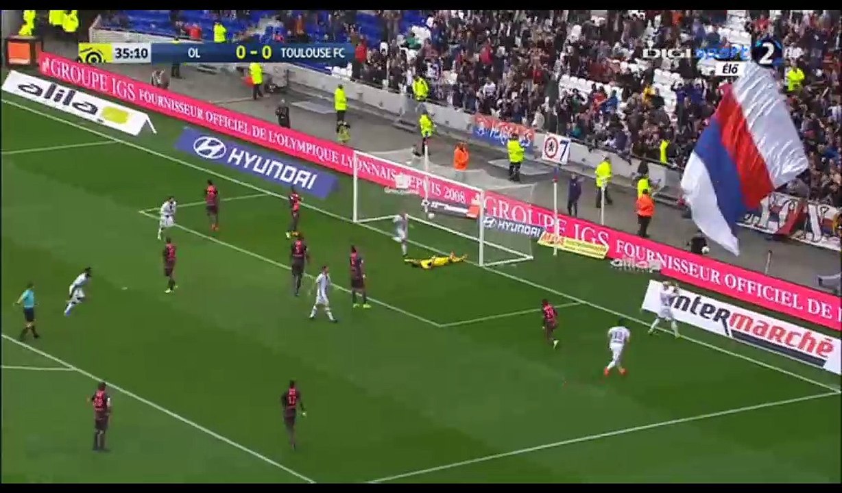 Christophe Jallet Goal HD - Lyon 1-0 Toulouse  - 12.03.2017