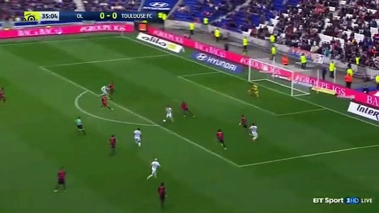 Christophe Jallet Fantastic Goal HD - Olympique Lyon 1-0 Toulouse 12.03.2017