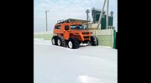 Вездеходы Литвина. Катание по снегу.